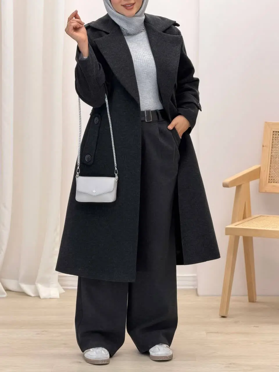 3745-پالتو مزونی شیوانی